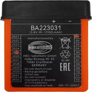 URBUTY 36V BA22303 충전식 배터리 200mAh 펌프 트럭 크레인 장비 원격 제어를 위한 HBC FUB6 교체