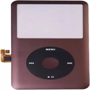 iPod 클래식 전면 플레이트 및 버튼 키트 하우징 커버 케이스용 6세대 80GB 클릭 휠 없음
