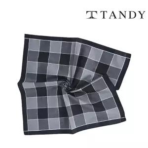[탠디] TANDY 윈도우 체크 손수건 스카프