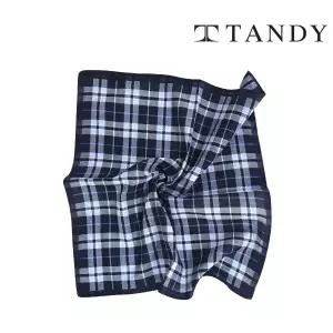 [탠디] TANDY 베이직 타단 체크 손수건 스카프