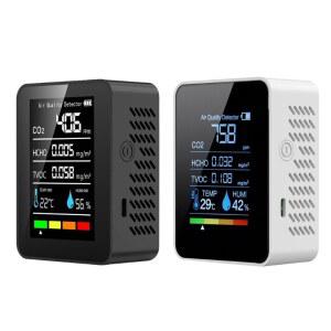 가스계량기 측정기 IN 실내 공기질 TVOC 모니터 테스터 습도 CO2 온도
