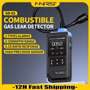 가스계량기 측정기 FNIRSI 휴대용 가스 천연가스 02 가연성 메탄 경보 50000PPM LPG 소리 감지기