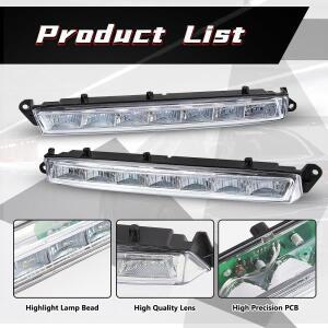 차량용 LED 주간 주행등 메르세데스 벤츠 X164 GL320 ML63 AMG 2007-2013 1649060451