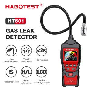 가스계량기 측정기 HABOTEST HT601 천연 메탄 스크린 경고 위치 가스 감지기 프로판 경보 가연성 확인 사운드