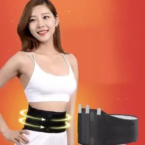 허리 복부 온열찜질 발열 보온 보호대 밴드 통증완화 혈액순환 자세교정 착용