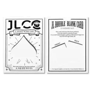 제이엘 독일산더블블랭크(양면백지)카드(German Double Blank Card Deck White) 마술