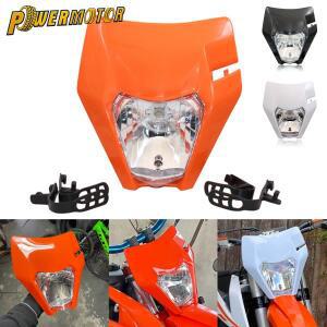 KTM 모토크로스 할로겐 헤드 랜턴 캡 라이트 EXC SXF 125-530 더트 바이크 바이크 오토바이 헤드라이트 상