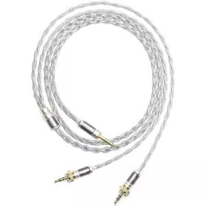 소니 MDR-Z7 FSIjiangyi 6N 단결정 실버 헤드폰 케이블 4.4mm 4PinXLR 플러그 밸런스 하이파이 오디오