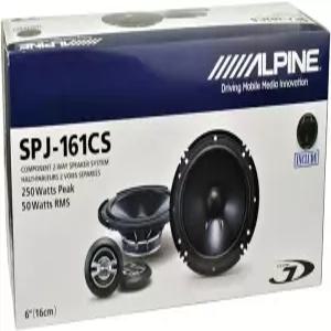 인 SPJ6CS 2WAY 차량용 오디오 부품 스피커 시스템 6인치