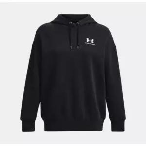 [언더아머]언더아머후드티 BQK 1379495-001 여성 UA 에센셜 플리스 Oversized Hoodie