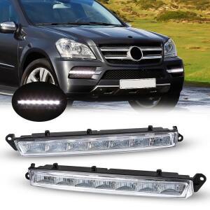 메르세데스 벤츠 X164 GL320 ML63 AMG 2007-2013 용 자동차 LED 주간주행등 1649060451 /