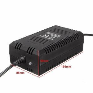 EU 24V 스마트 충GM 젤 납산 배터리 DC27.6V 2A 3핀 12mm 항공 커넥터