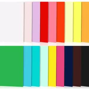 젤린 8개 8 x 2인치 컬러 합판 시트 얇은 공예 목재 커팅 각인 DIY 건축 모델 제작