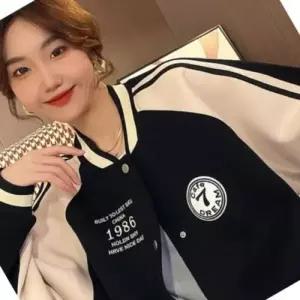 [텐바이텐]가을점퍼 캐주얼자켓 여성야구점퍼 패션점퍼 루즈핏