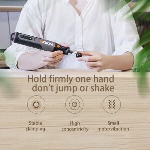 레모오 Worx WX106 8V 로타리  USB 충전기 핸들 무선 미니 조각 연삭 연마 가변 속도 전동 공구 세트 + ACC