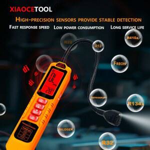공기질측정기 고감도 프레온 감지기 R22 R1234YF R410A R134A 테스터 냉매 HVAC 가스 할로겐 에어컨