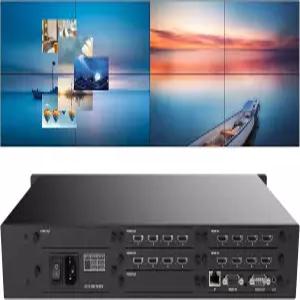 ICUIXAIN 8x8 HD 매트릭스 스위치 멀티뷰 비디오 월 컨트롤러 4x2 PIP RGB444 EDID Rs232웹 컨트롤 8 입력