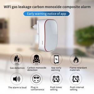 공기질측정기 WIFI 천연 가스 감지기 LPG 일산화탄소 모니터 CO 메탄 LNG 가연성