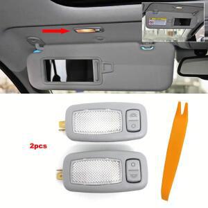 2pcs OEM  인테리어 화장대 램프 LH RH 그레이 현대 2011-2015 i45 YF Sonata Elra / AVE MD Forte Koup K3
