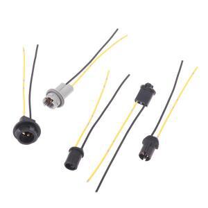 MO2pcs T10 T13 T15  전구 홀더 어댑터 케이블 LED 커넥터 소켓 웨지 베이스 플러그