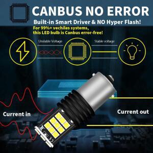 2pcs LED 백업 전구 역방향 램프 P21W 7506 BA15S 1156 12v   Audi A2 A3 8L A4 B5 B6 A6 C5 A8 D2 4D TT 8