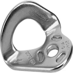 TRANGO 25KN 클라이밍 볼트 행거 36 스테인리스 스틸 구조 암벽 등반 앵커 실외 장비 0mm 장착