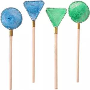 VOSAREA 4 pcs 어망 모델 현실감 넘치는 인형의 집 장식용 소품 미니 하우스 장면용