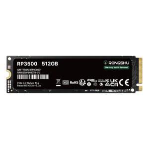 RONGSHU 512GB NVMe SSD M.2 PCIe Gen 3 4 읽기 속도 최대 3100MB/S 2280 내장 솔리드 스테이트 드라이브 노트북 및 PC 데스크톱과 호환되는 SLC 캐시 3D NAND TLC