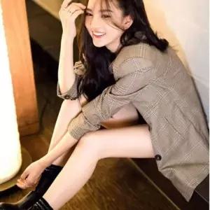 [텐바이텐]하객룩 체크 오피스룩 캐주얼자켓 체크자켓 여성상의