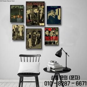 록밴드 스미스 레트로 포스터 여왕은 죽었다 크래프트 종이 DIY 빈티지 홈 룸 바 카페 장식 미적 예술 벽화