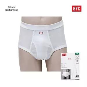 BYC 기본 스판 남자 면 삼각팬티 (5매입) 2212 294961