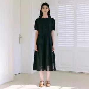 [롯데백화점]써스데이 아일랜드 [여성]레이스 믹스 원피스(T264MOP234W)