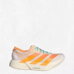 아디다스 Adizero Adios Pro 4 Shoes Women Running - Crystal Sand Fl Orange Aqua JR1241 2577291