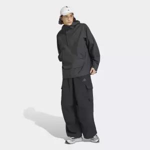 아디다스 시티 테크 윈드브레이커 팬츠 (KE8066) 우븐 루즈핏 블랙 2580268