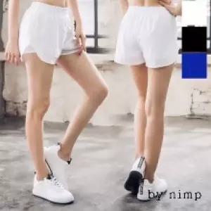 [하프클럽/]여성용 2중원단 트레이닝 반바지 레쉬가드 팬츠