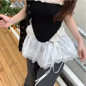 [하프클럽/]레이스 랩 스커트형 레깅스 스커트