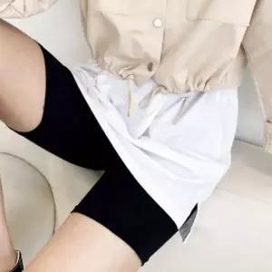 [하프클럽/]여성용 시원한 여름용 5부 바이크 레깅스 반바지
