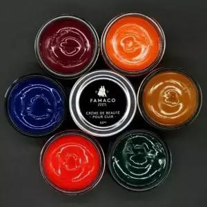 [하프클럽/]50ml 개 파마코 비즈 40 색상 왁스 슈크림 구두약 가