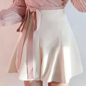 [하프클럽/]하이웨이스트 플레어 미디 스커트 여성 학생 데일리 20대 30대 캐