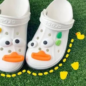[하프클럽/]오리 후 신발 파츠 귀요미 신발참 데코덴 신발꾸미