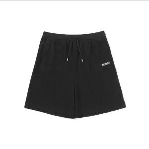 코닥어패럴 레터링 테리 4부 반바지  BLACK  K6223LHPA1BLK