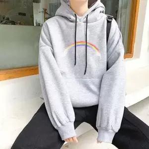 [하프클럽/]남성용 기모 후드 긴팔 티셔츠 봄 가을 간절기 스타일