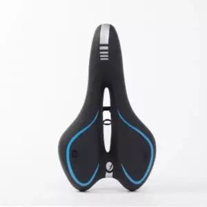 [하프클럽/]젤쿠션 자전거안장 블루 전립선보호자전거안장 MTB자전거안장
