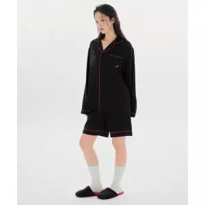 SPAO 악마는 프라다를 입는다 파자마블랙 SPPPG25U19