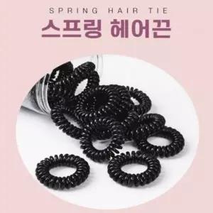 [하프클럽/]헤어끈 세트 머리끈 전화선 스프링 25개입 자국없는