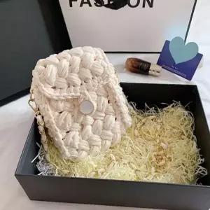[하프클럽/]핸드폰 망스티치 뜨기 코바늘 diy 가방 손뜨개 네트백
