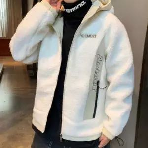 [하프클럽/]플리스 후드 집업 뽀글이 점퍼 남녀 겨울 아우터 3색