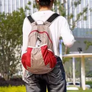 [하프클럽/]여행용 아웃도어 초경량 접이식 파우치 스트링 백팩