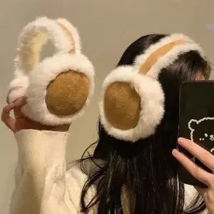[하프클럽/]bns 스웨이드 귀마개 귀도리 폴딩 접이귀마개 이어머프