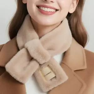 [하프클럽/]퍼 머플러 목도리 겨울 털목도리 yd 여성목도리